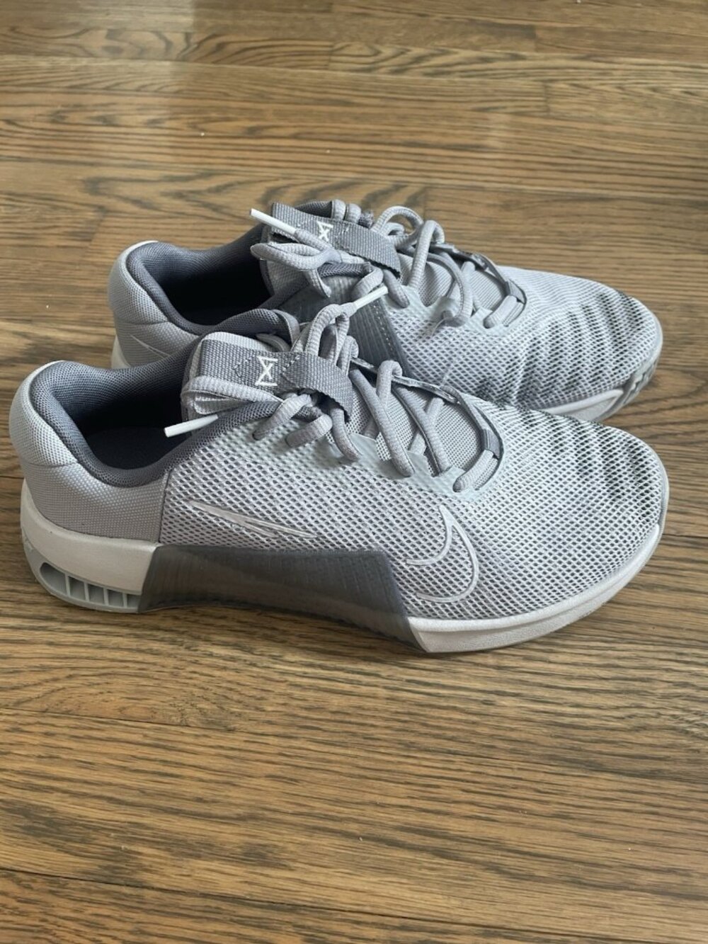 Nike Metcon 9 'Light Smoke Grey' White Training Shoes DZ2617-002 Men's Size 8